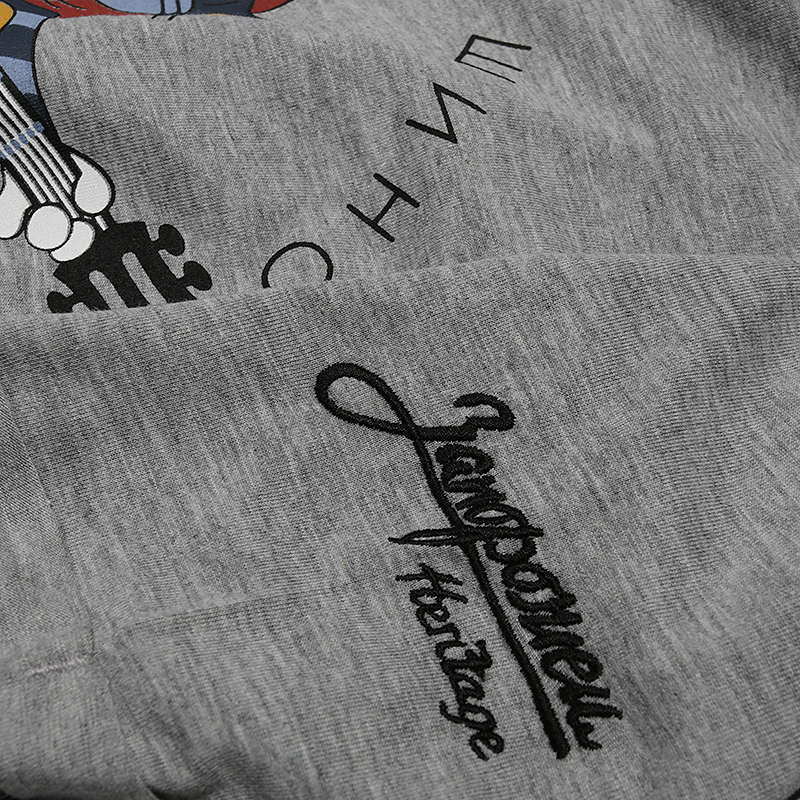 мужская серая футболка Запорожец heritage Простоквашино Prostokvashino-grey - цена, описание, фото 2